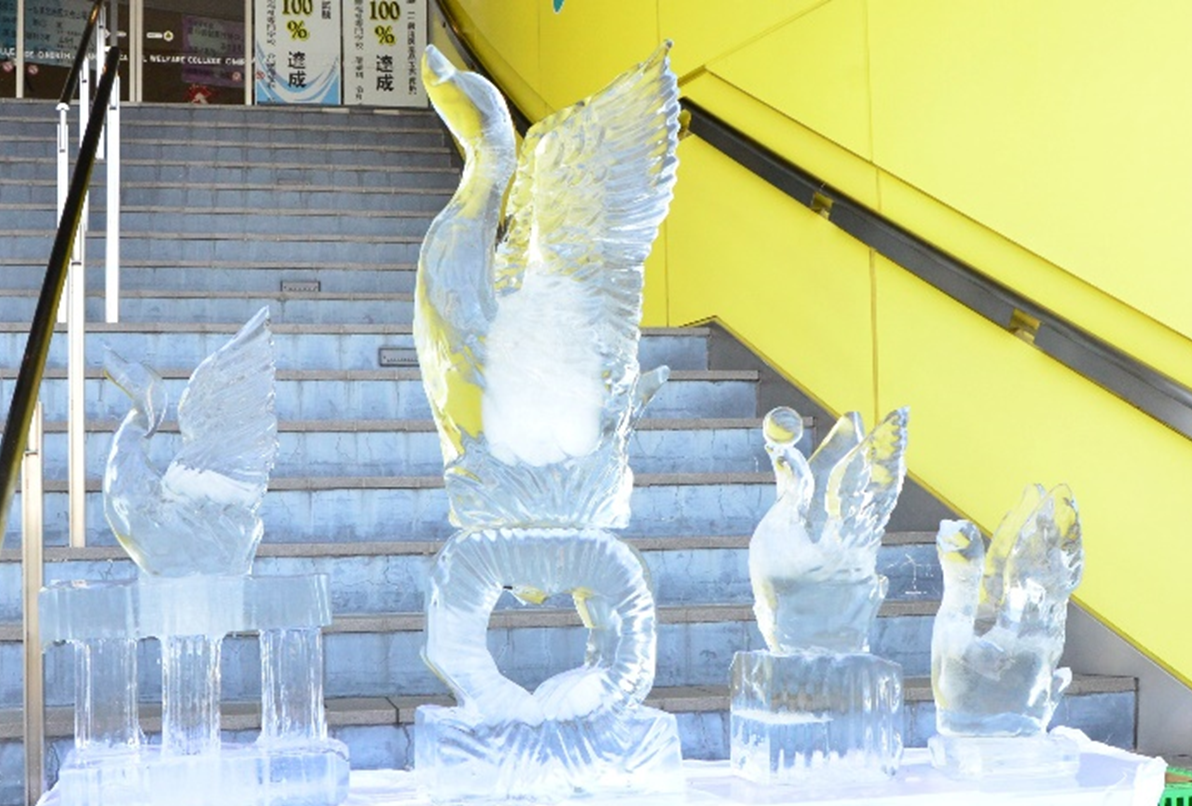 キタテク_氷の彫刻