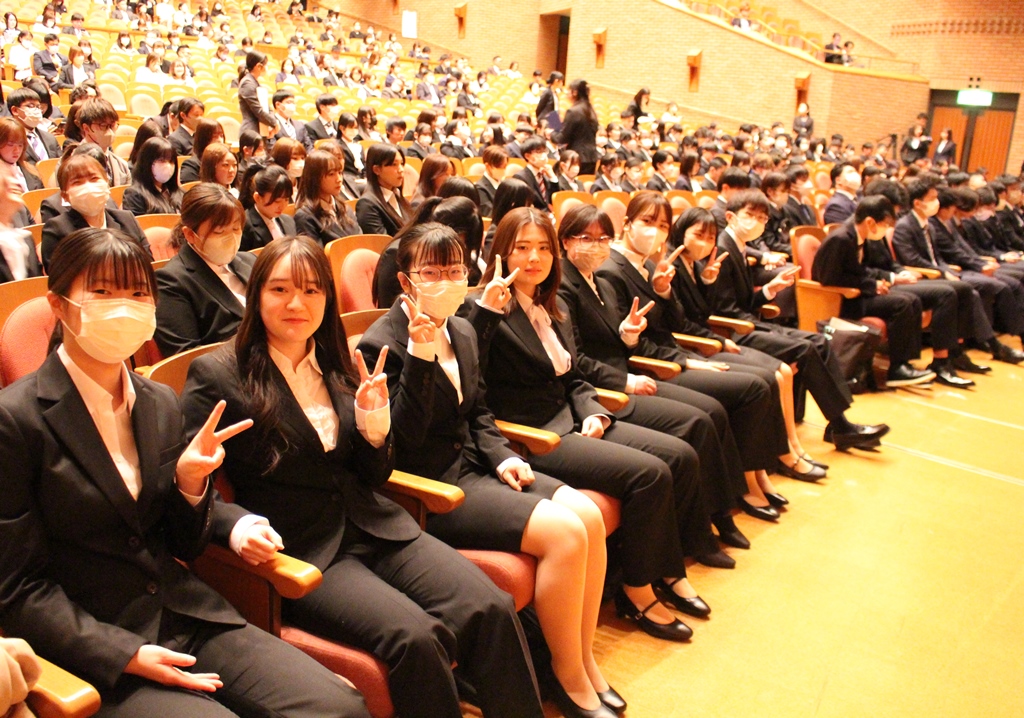 北日本カレッジ入学式