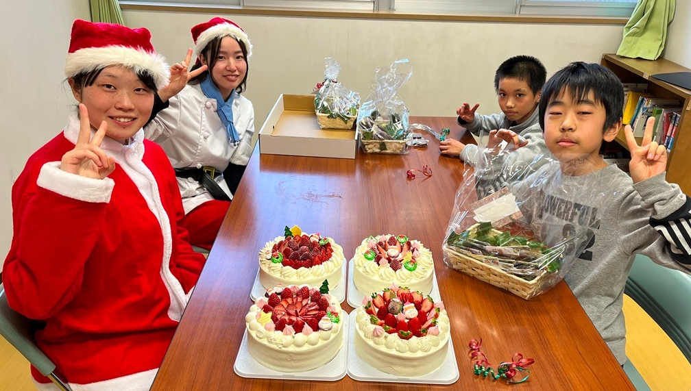 クリスマスケーキを児童養護施設へ2024